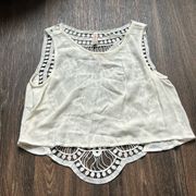 RAGA WHITE CROP TOP