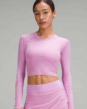 Swiftly Long Sleeve Cropped