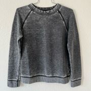 Grey Acid Washed Sweatshirt 🌫