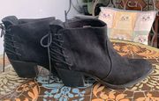 ROCKET DOG Lace Heel Ankle Boot.Sz: 9.5