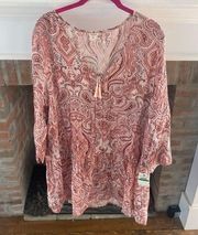 Lucky Brand  Rayon Sleep Dress New With Tags size Large Retails for $62