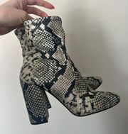 Snakeskin Boots