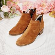 COCONUTS By Matisse Caruso Brown Suede Leather Boots Size 7.5M