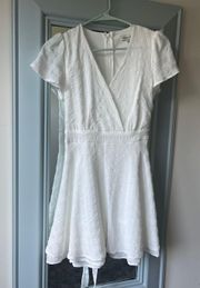 Allison And Kelly White Wrap Dress- Never Worn