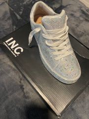 I.N.C Lola Silver Bling Sneaker