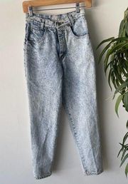 Vintage Palmettos Jeans Womens XXS Acid Washed Striaght Leg Casual MCM