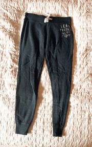 Navy Blue Embroidered Logo Joggers Size XS