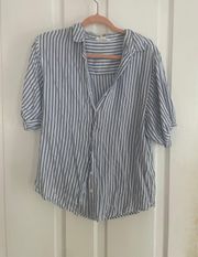 Striped Button Down Shirt