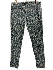 Theory Raegan Caligula Printed Skinny Jeans 10