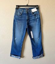 Arizona Jean Co Crop Flare Jeans 