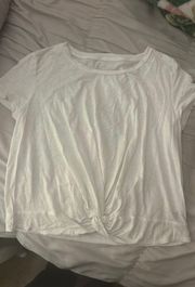 real soft white tee