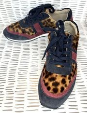 Boden Hotchpotch Leopard Trainers size EU 37 / US 6