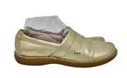 BO.C. Born Concept Schroeder Metallic Gold Closed Back Clogs Size 8