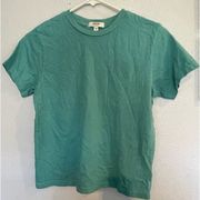 AGOLDE GREEN TEE SZ MEDIUM