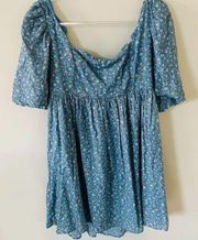 🧚‍♂️Altar’d State Floral Cottage Core Spring Dress Size M🧚‍♂️