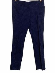 Mario Serrani Blue & Black Career wear pants