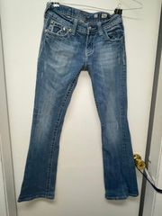 Boot Cut Light Wash Jeans