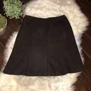 Chadwicks brown classic wool skirt sz 16