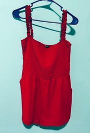 NWOT Lily Rose Red Romper