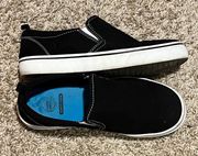 Black Slip Ons