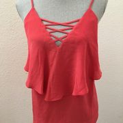 Bailey 44 100% silk top blouse NEW NWT Sz Small S sleeveless beautiful RARE HTF