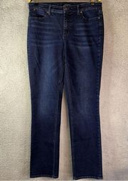 Talbots Flawless Five-Pocket Straight Curvy Jeans