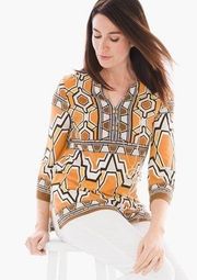 African Ikat Tunic