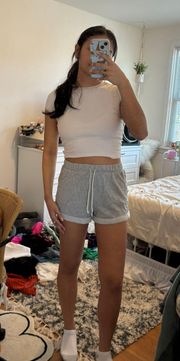 Grey Sweatshorts