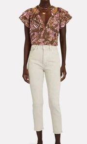 NWT Citizen’s of Humanity Olivia Crop High Rise Slim Jeans