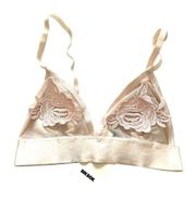 BIKBOK Floral Mesh Bra NWT Sz XS