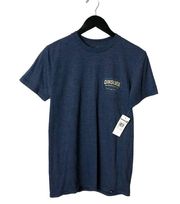 NEW Quiksilver T Shirt High Tide Slide Surf Double Sided Graphic Tee Small S NWT