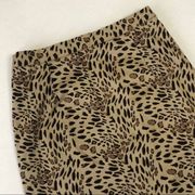 Terry Lewis Vintage Leopard Pencil Skirt