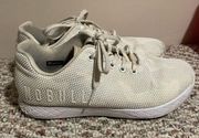 NOBULL White Camo Trainers Lifting Sneakers- Size 10