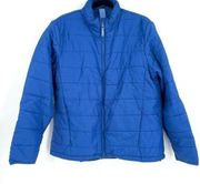 Duluth Trading Co Puffer Style Blue Coat Jacket women’s medium nylon