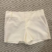 Alice + Olivia white shorts