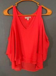 GB Cold Shoulder Flowy Top Size XSmall