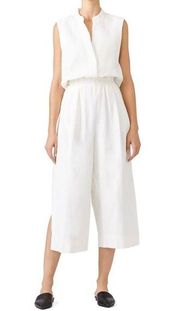 Vince White Denim Jumpsuit Size Small $445