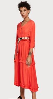 NWT  Long Sleeve Midi Dress