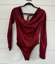 Camila Coelho Women’s Extra Small Revolve Cowl Neck Bodysuit NWT