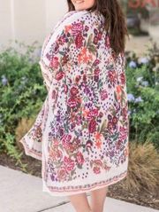 Amazing Gypsy Robe Boho Vibes Floral Long Duster