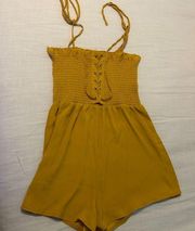 Yellow/Mustard Romper