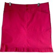 Christopher & Banks skort women's size 6 Barbie hot pink