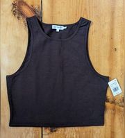 NWT Good American crop top size large