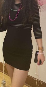 Black Bodycon Dress