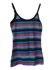 Vintage OP rainbow stripe cami Jr size M (7/9)