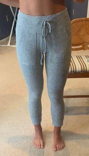 Gray Cotton Leggings