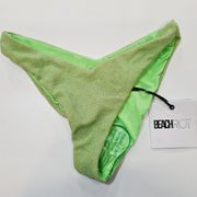 BEACH RIOT X Revolve Vanessa Bikini Bottom in Lemonade Shine