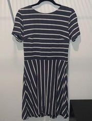 NWT Striped LOFT dress