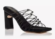 NIB | Good American Knotted High Heel Slide
Sandals Size