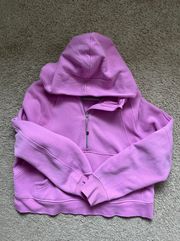 Scuba Oversized Half-Zip Hoodie